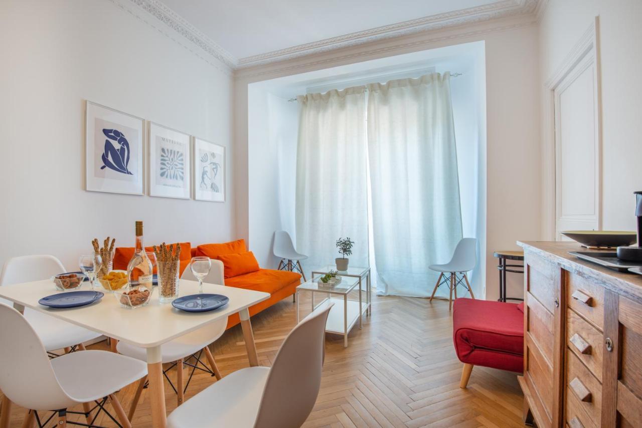 Stunning Flat By The Beach, Carre D'Or-Negresco Nice Bagian luar foto