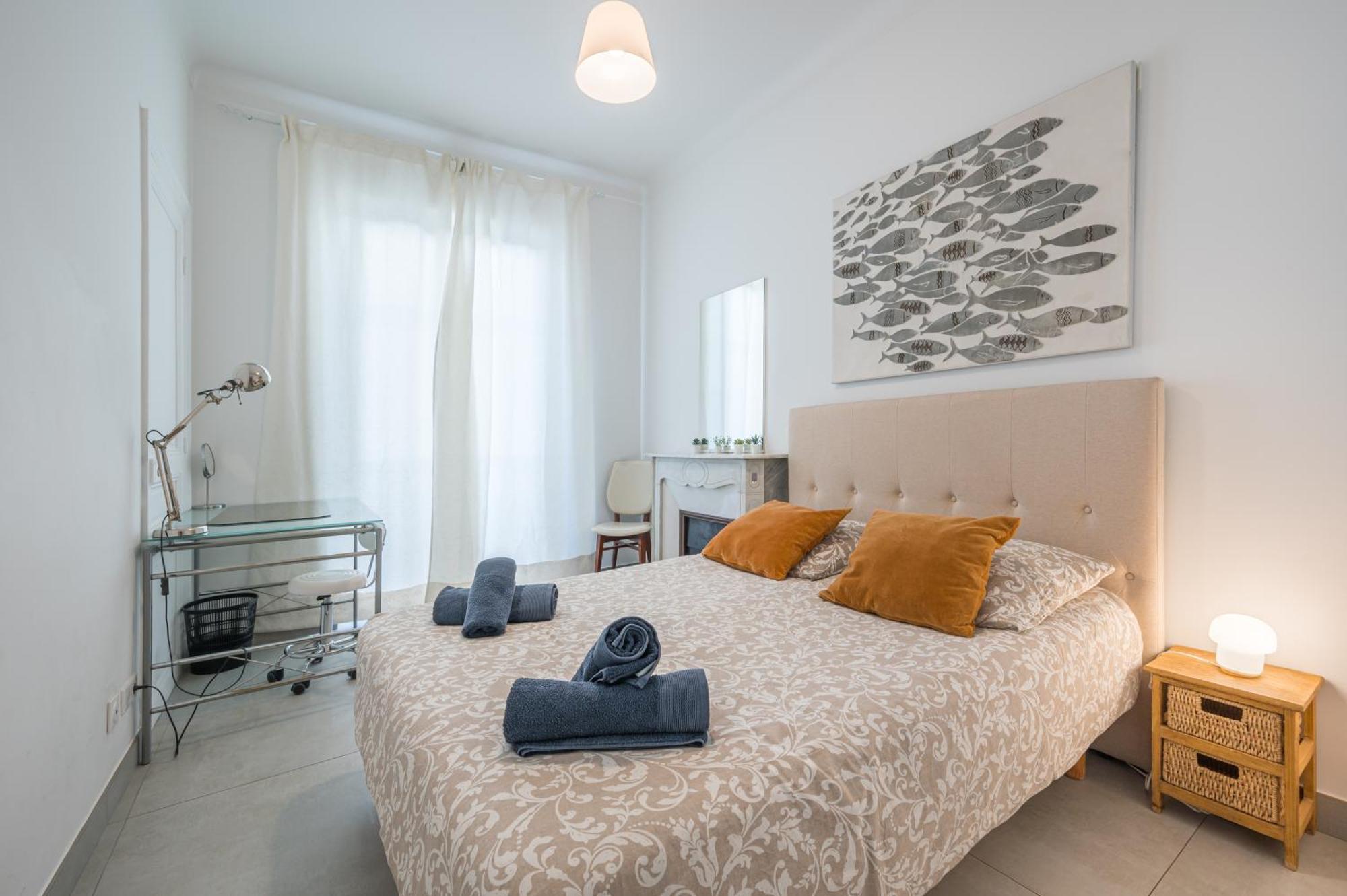 Stunning Flat By The Beach, Carre D'Or-Negresco Nice Bagian luar foto